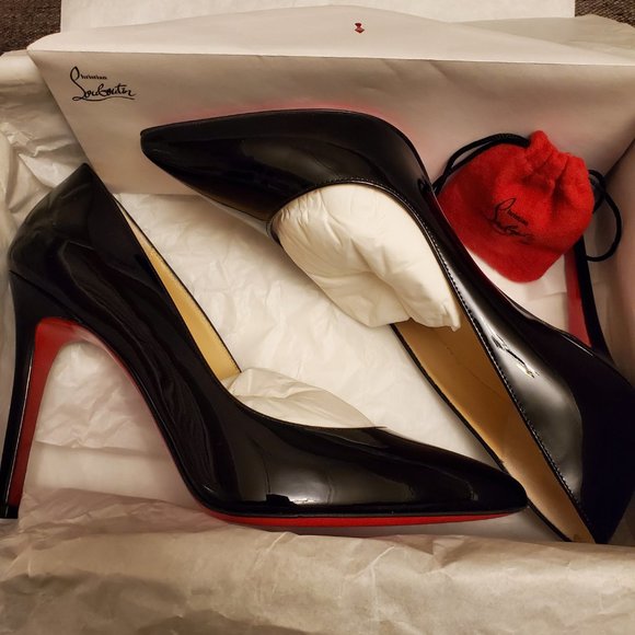 Christian Louboutin Pigalle 100mm Size 38 - Picture 8 of 11